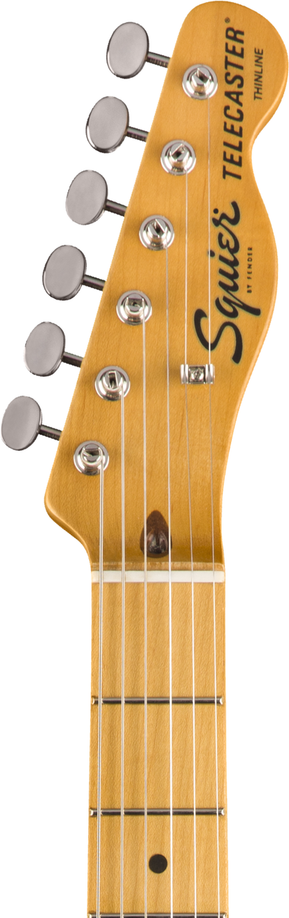 Squier by Fender Classic Vibe 70's Telecaster Thinline - Maple - 3-Tone Sunburst