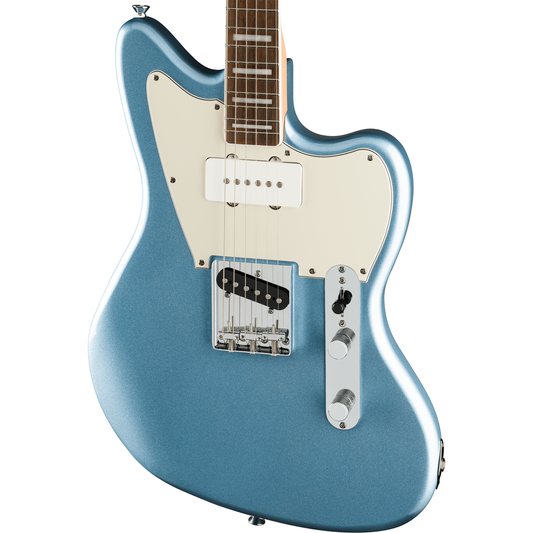 Squier Limited Edition Paranormal Offset Telecaster SJ - Laurel Fingerboard, Parchment Pickguard, Ice Blue Metallic
