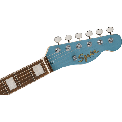 Squier Limited Edition Paranormal Offset Telecaster SJ - Laurel Fingerboard, Parchment Pickguard, Ice Blue Metallic