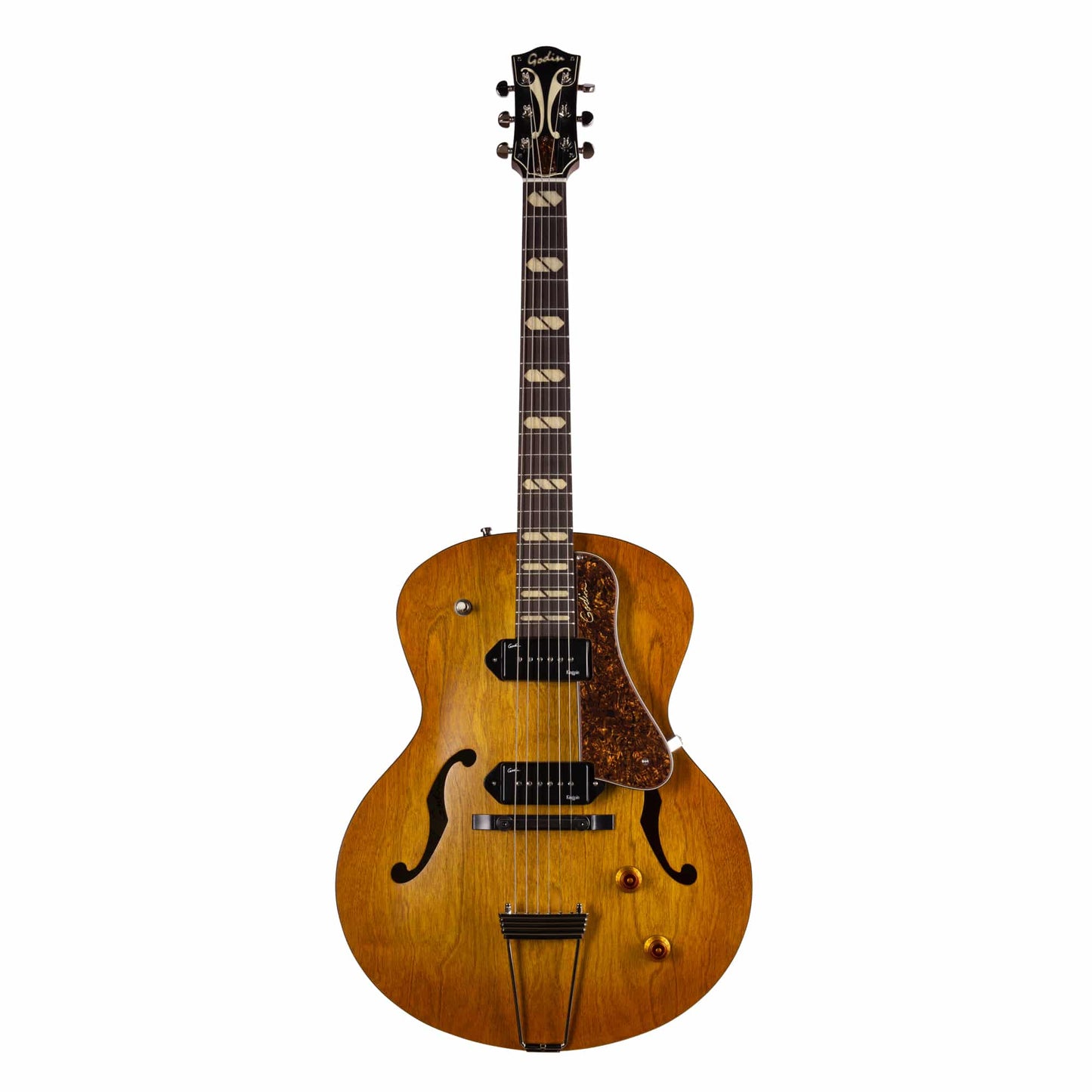 Godin 5th Avenue Jumbo P90 - Harvest Gold