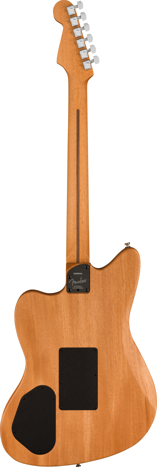 Fender Acoustasonic Jazzmaster Acoustic Electric Hybrid Guitar, Tobacco Sunburst