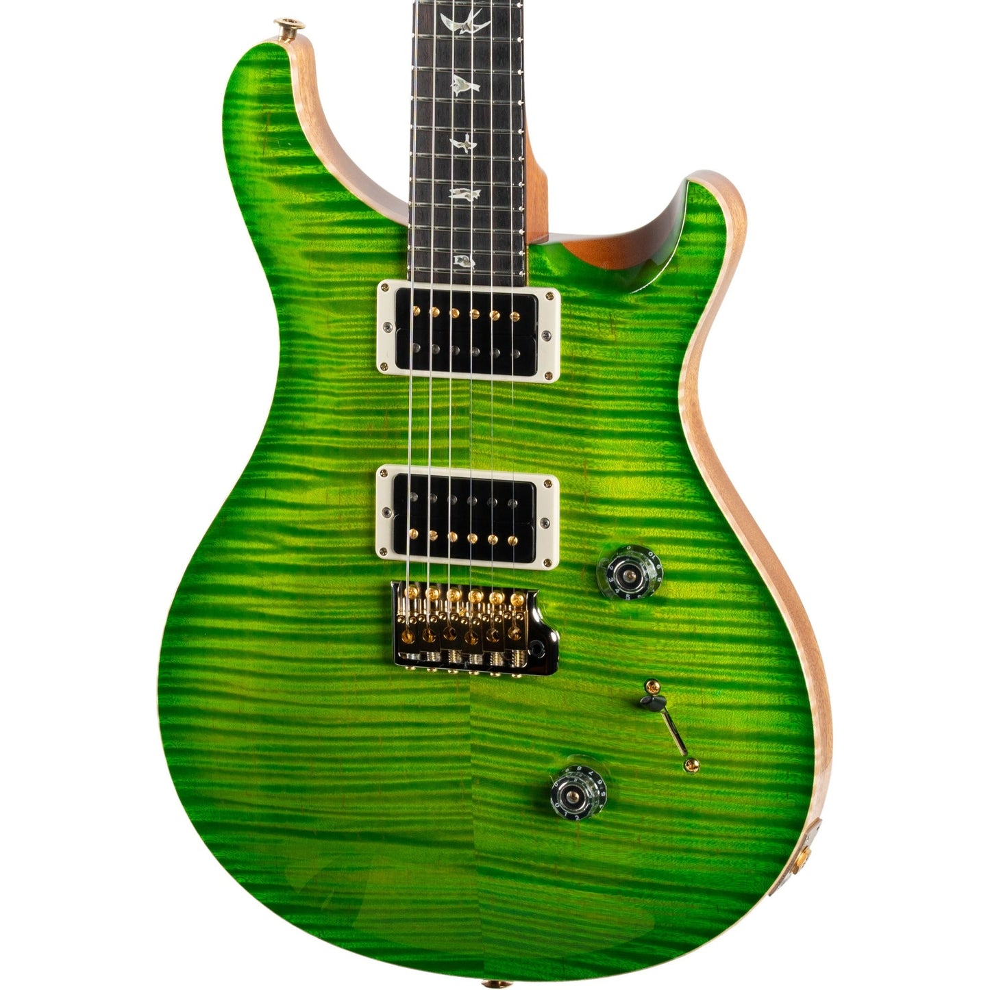 PRS Custom 24 10 Top Electric Guitar - Eriza Verde