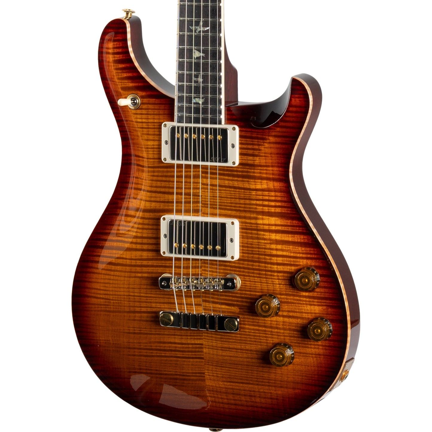 PRS McCarty 594 10 Top Electric Guitar, Dark Cherry Burst