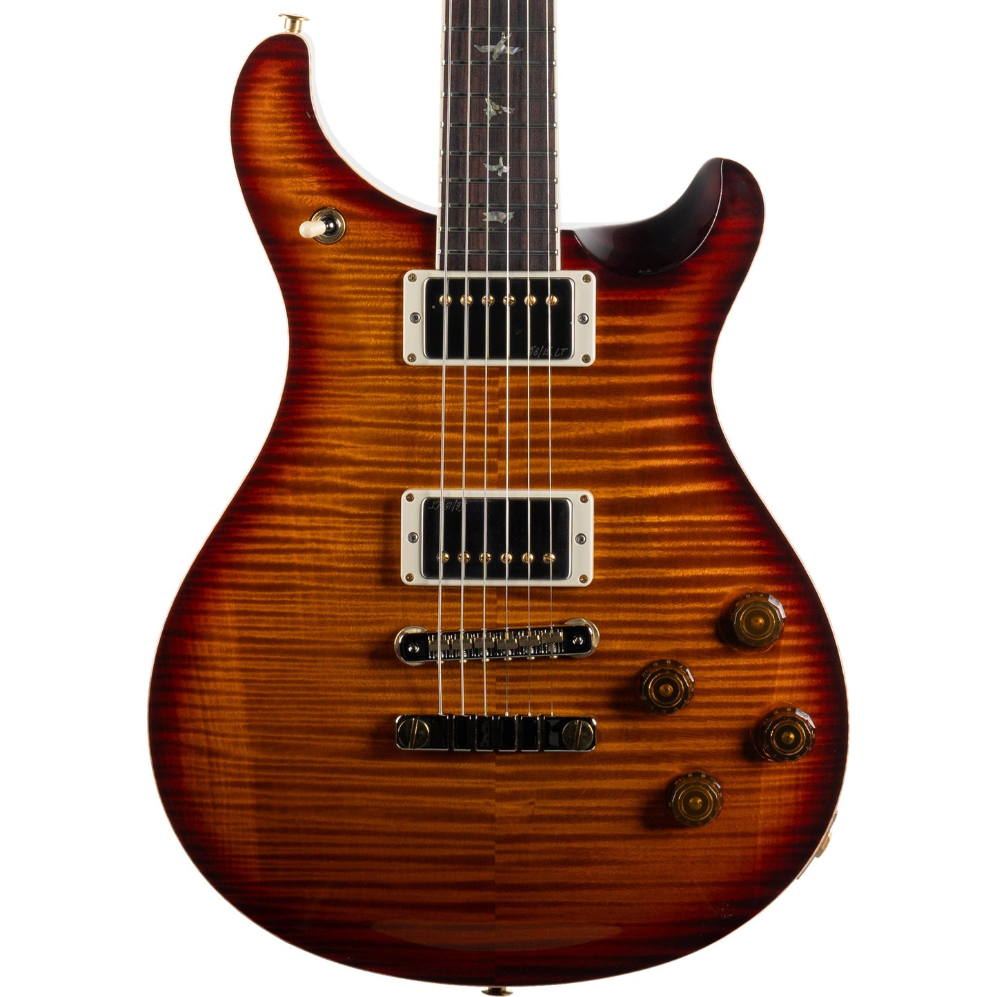 PRS McCarty 594 10 Top Electric Guitar, Dark Cherry Burst