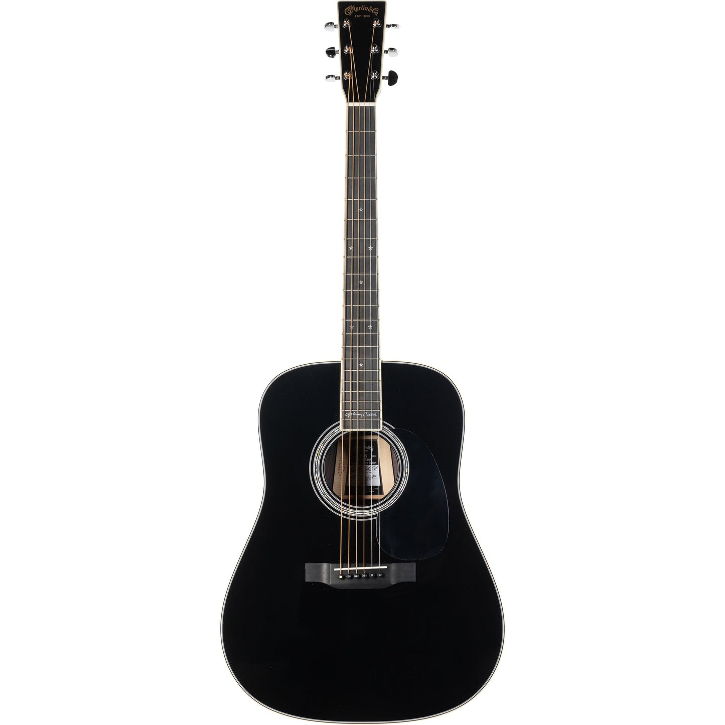 Martin D-35 Johnny Cash Special Edition Acoustic Guitar - Black