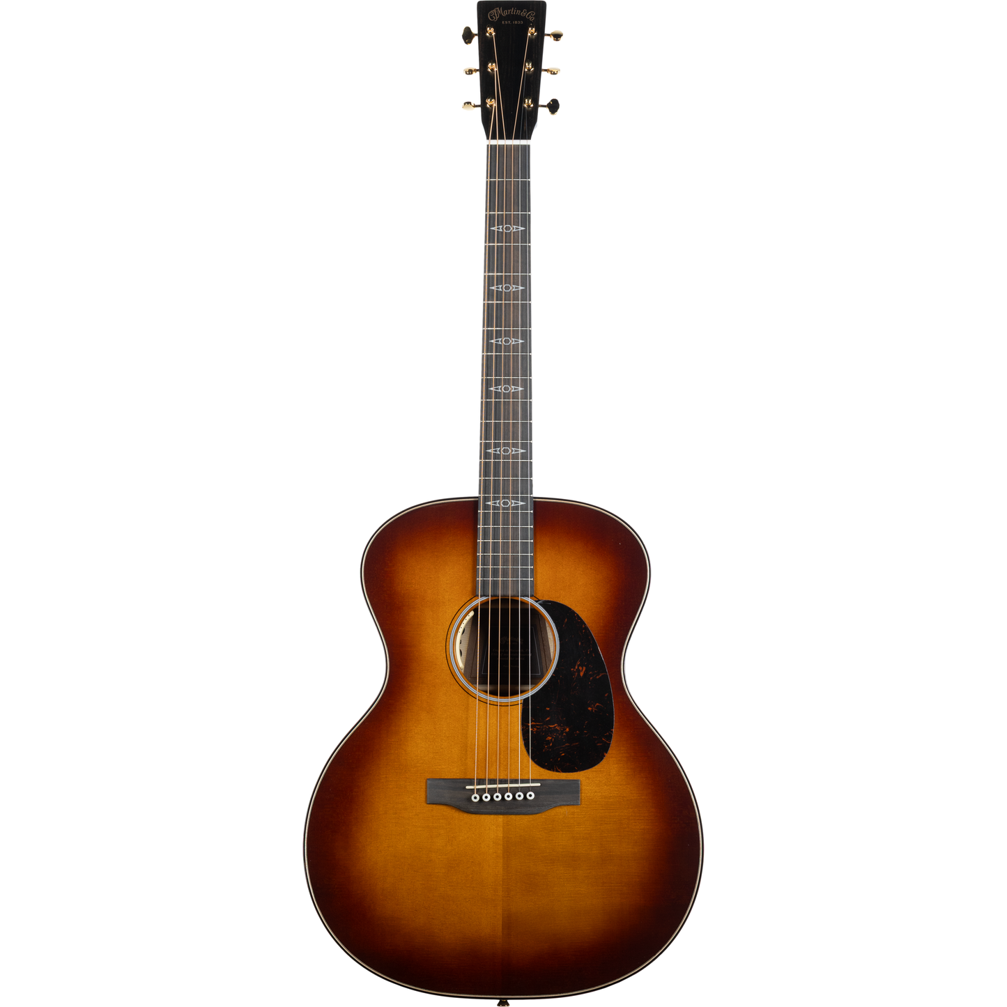 Martin GPE Inception Maple Acoustic Electric Guitar - Amber Fade Sunburst