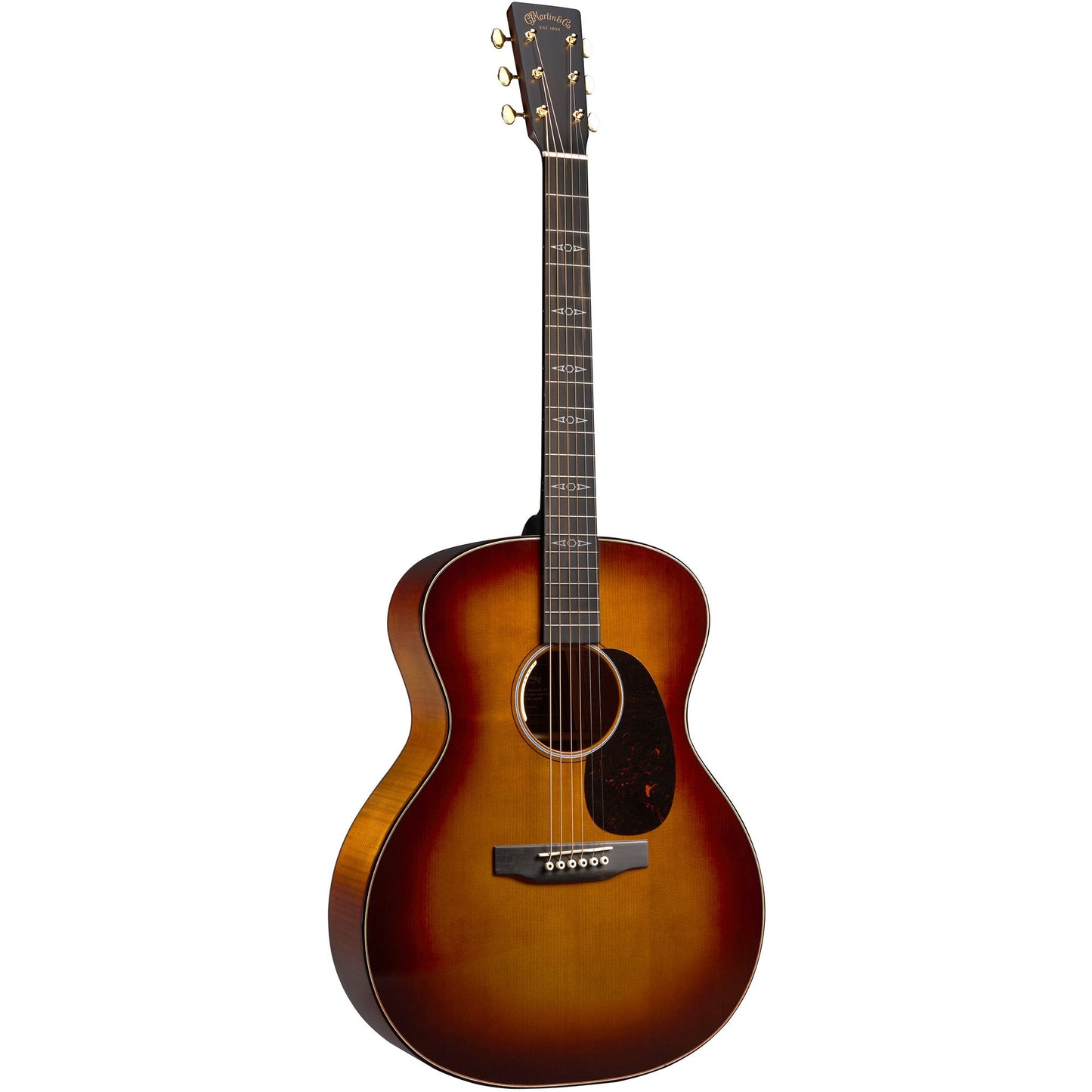 Martin GPE Inception Maple Acoustic Electric Guitar - Amber Fade Sunburst