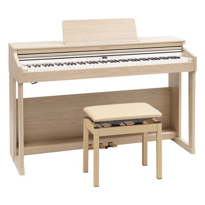 Roland RP701-LA Classic Design Piano - Light Oak