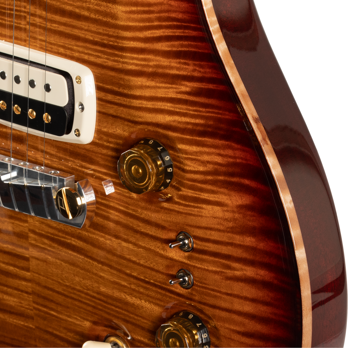 PRS 2024 Paul’s Guitar 10 Top - Dark Cherry Sunburst