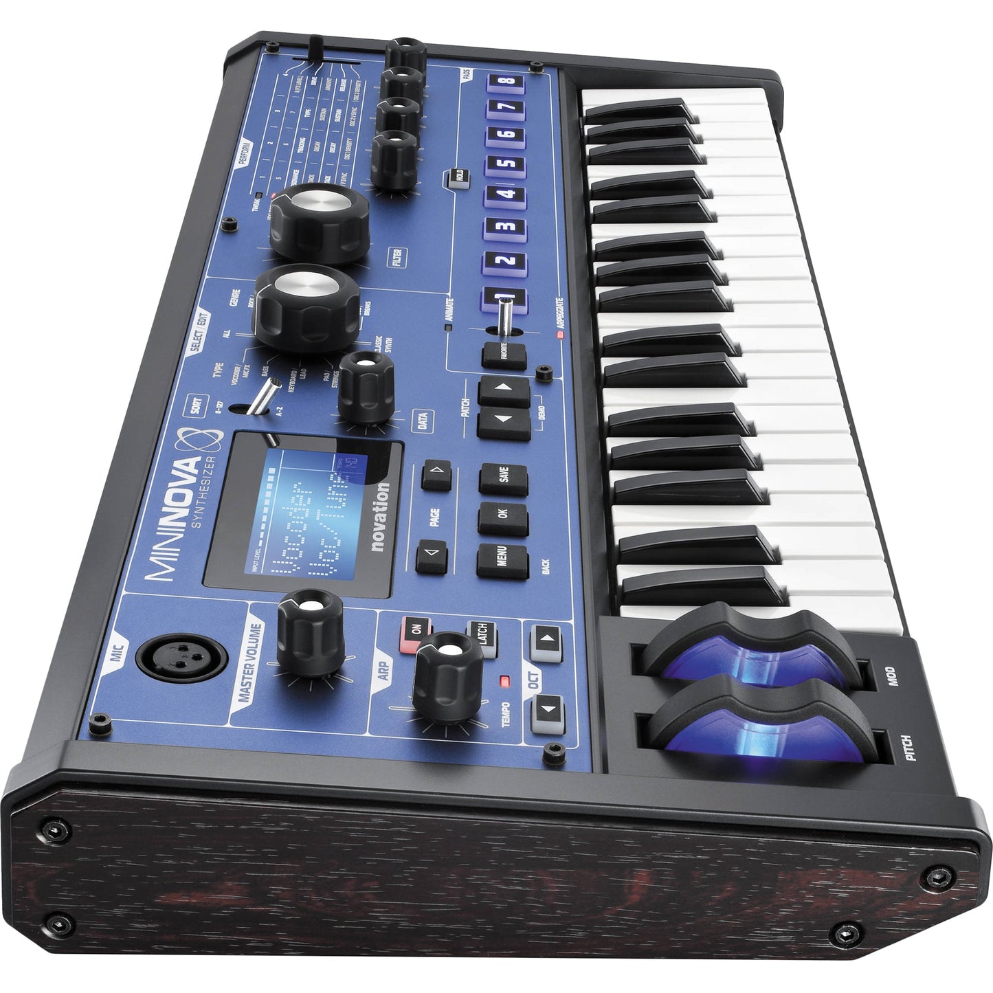 Novation MiniNova 37-Note Synthesizer Keyboard with Vocoder