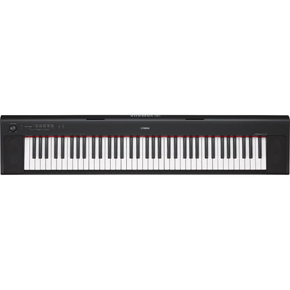 Yamaha NP32 76-Key Lightweight Portable Keyboard in Black with Power Supply
