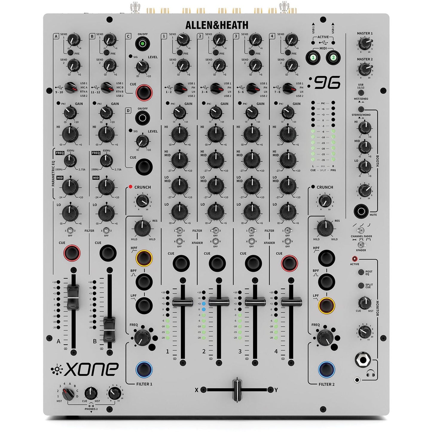 Allen & Heath XONE96 Analogue DJ Mixer with Audio Interface