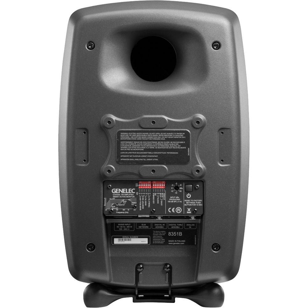 Genelec 8351B SAM Studio Monitor - Dark Grey