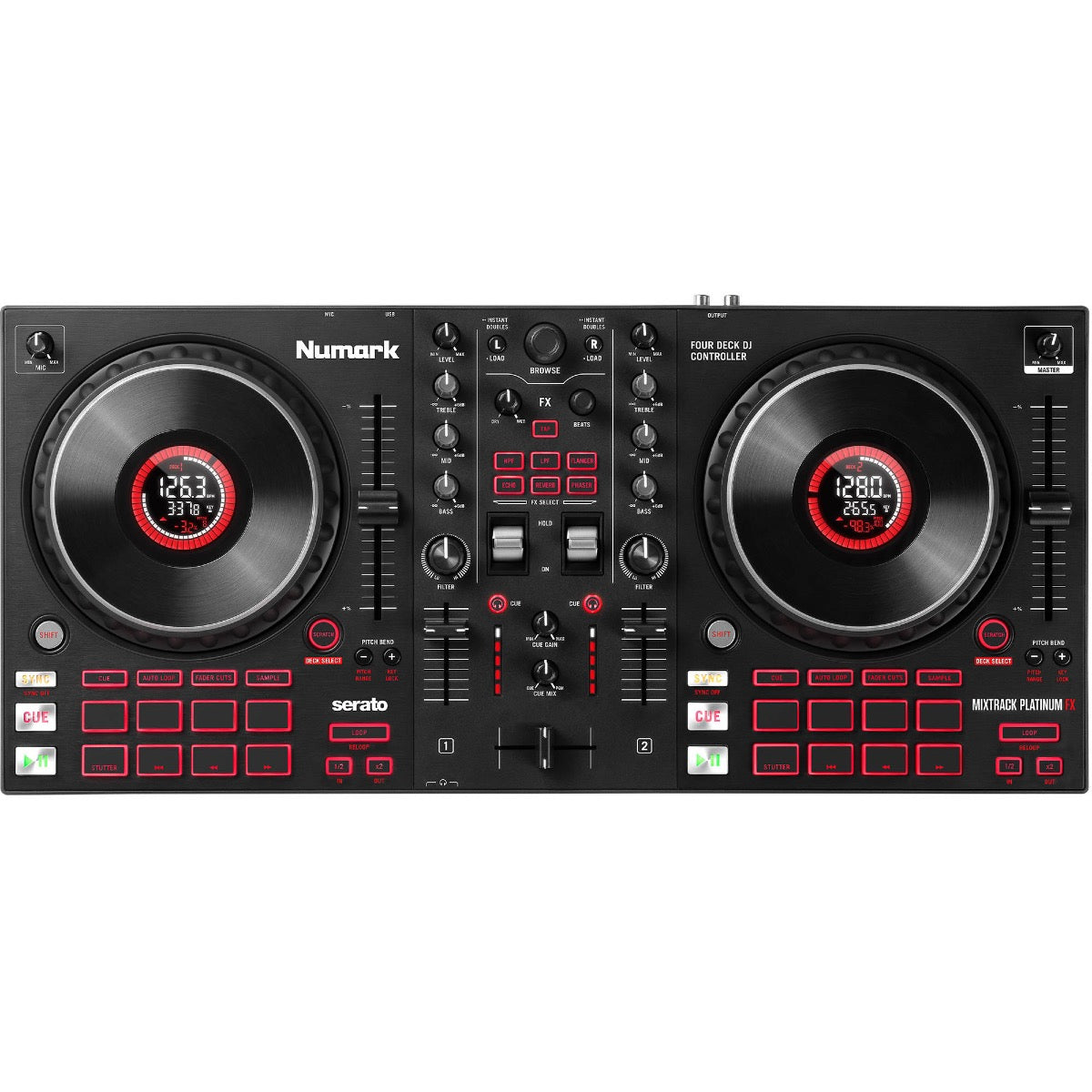 Numark Mixtrack Platinum FX Advanced DJ Controller