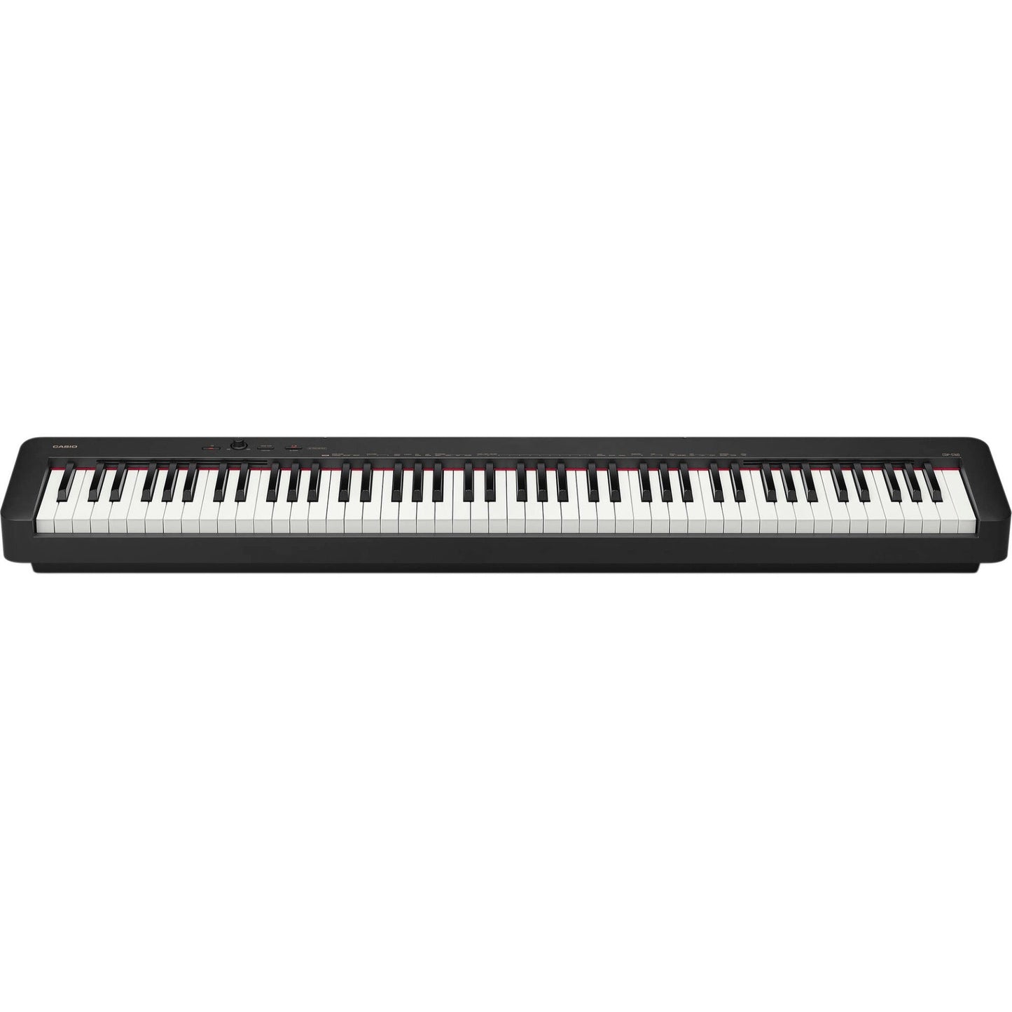 Casio CDP-S160 88 Key Digital Piano - Red with CS46 Stand