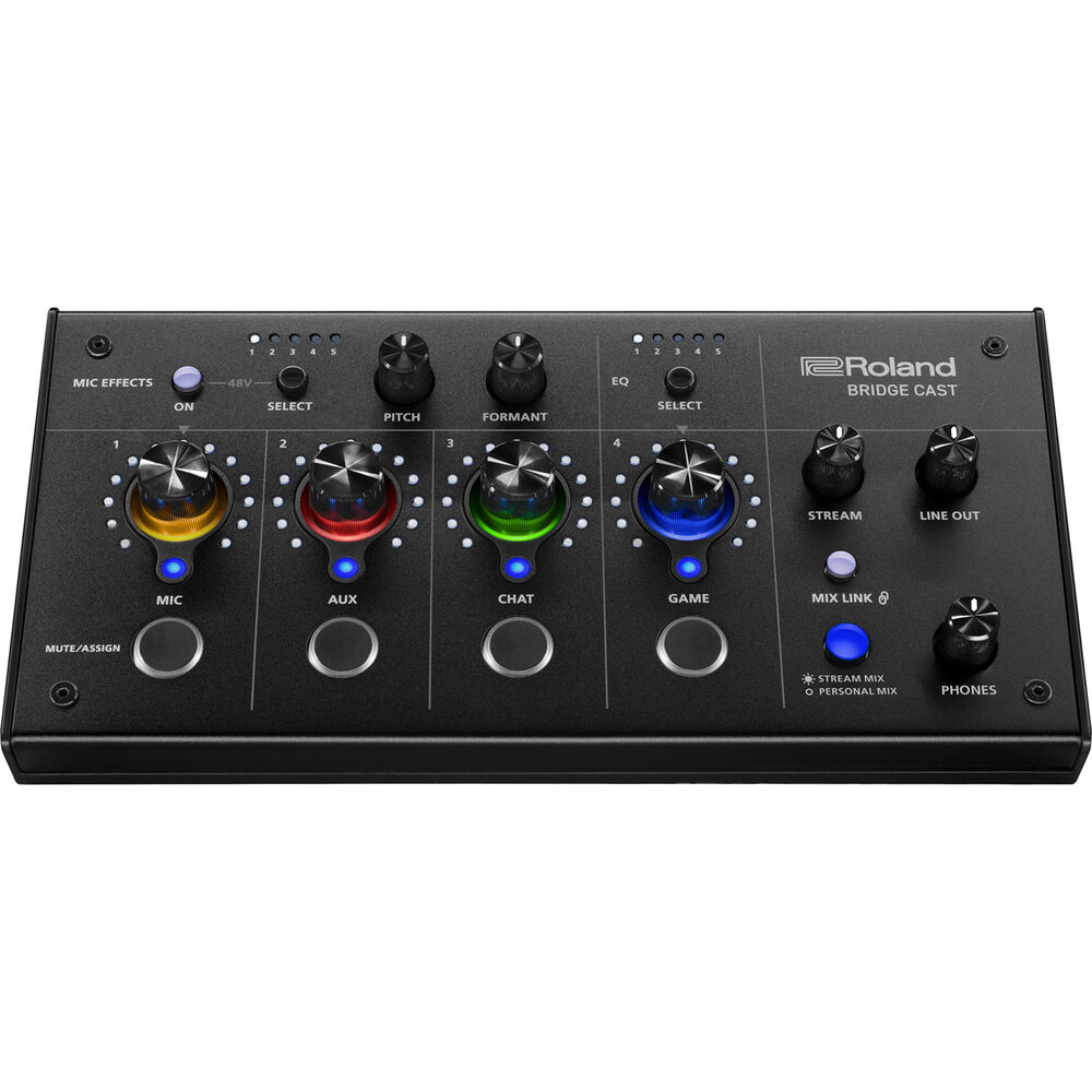 Roland BRIDGE CAST Dual-Bus Streaming/Gaming Mixer