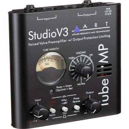 ART Tube MP Studio V3 Microphone Tube Preamplifier