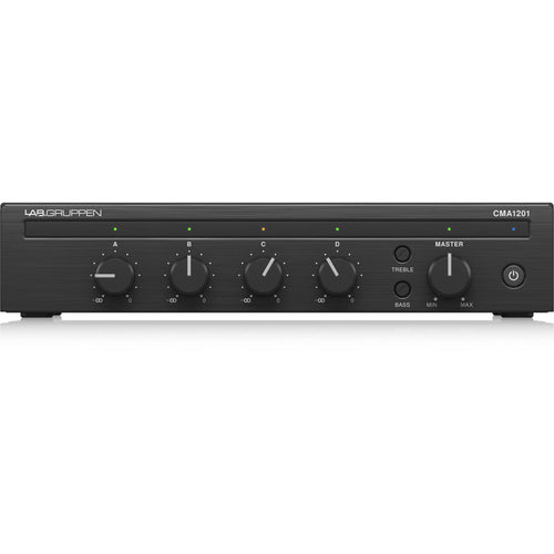 Lab Gruppen CMA1201 120W Commercial Mixer Amplifier with 4 Inputs