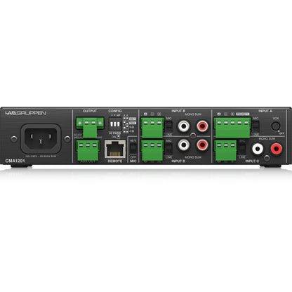 Lab Gruppen CMA1201 120W Commercial Mixer Amplifier with 4 Inputs