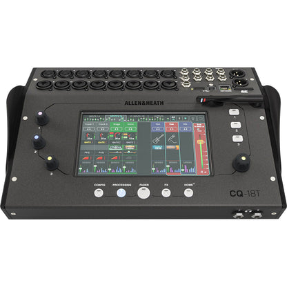 Allen & Heath CQ-18T - Ultra-Compact 18in / 8out Digital Mixer with Wi-Fi