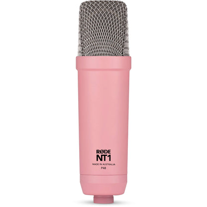 Rode NT1 Signature Series Studio Condenser Microphone, Pink