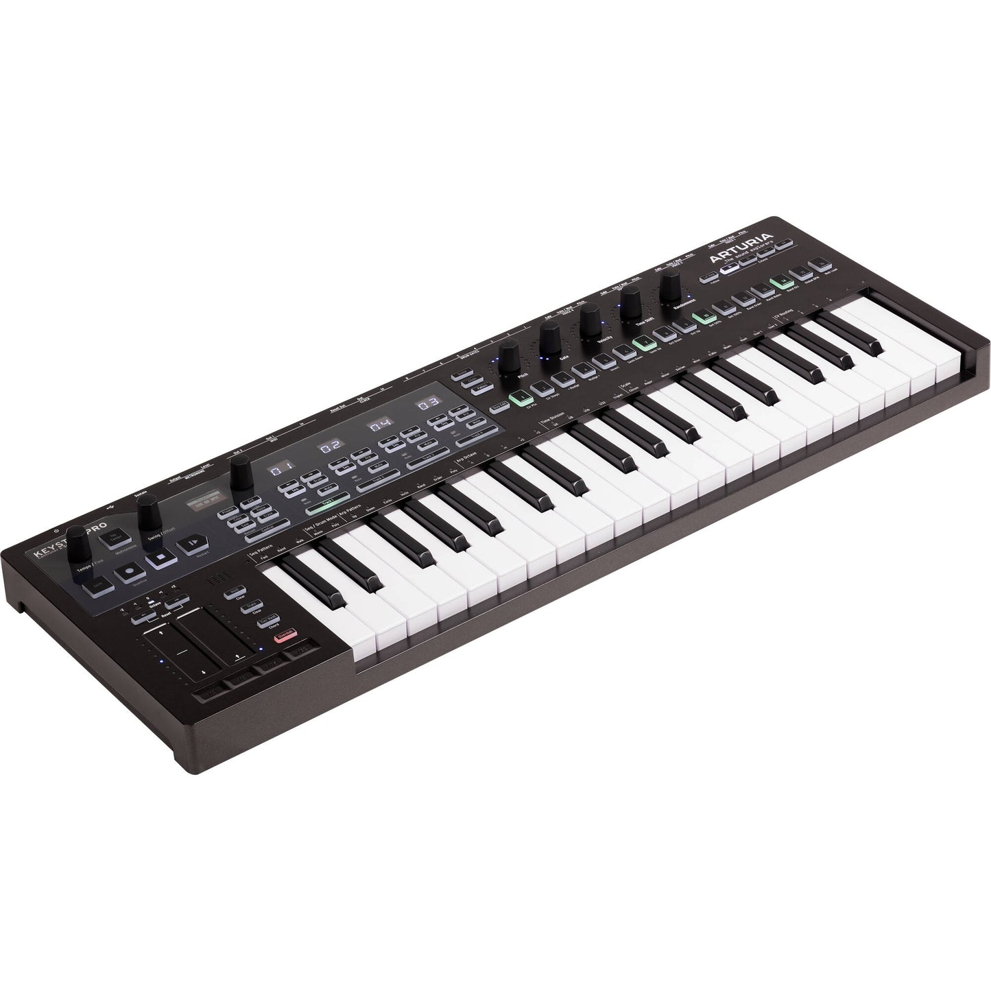 Arturia Keystep Pro Chroma Controller & Sequencer - Metallic Gray