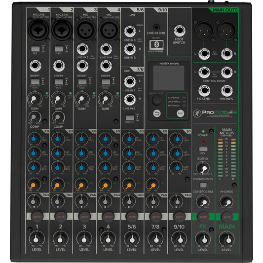 Mackie ProFX10v3+ 10-Channel Analog Mixer