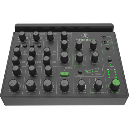 Mackie MobileMix 8-Channel USB-Powerable Mixer for Live Sound and Streaming