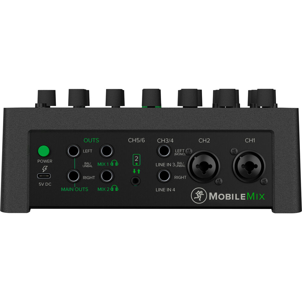 Mackie MobileMix 8-Channel USB-Powerable Mixer for Live Sound and Streaming