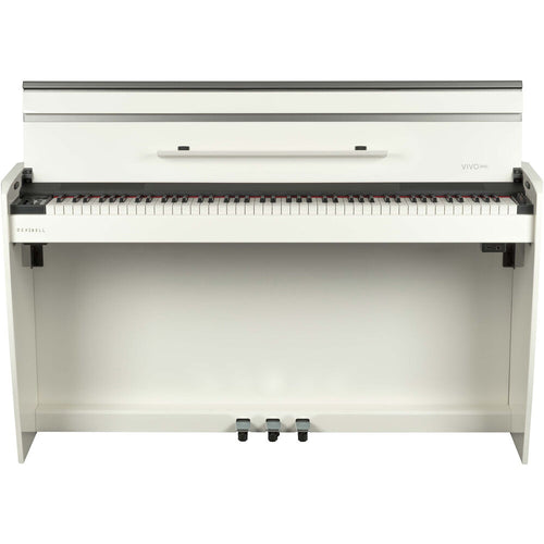 Dexibell VIVO H10 Digital Upright Piano with Bench (Matte White)