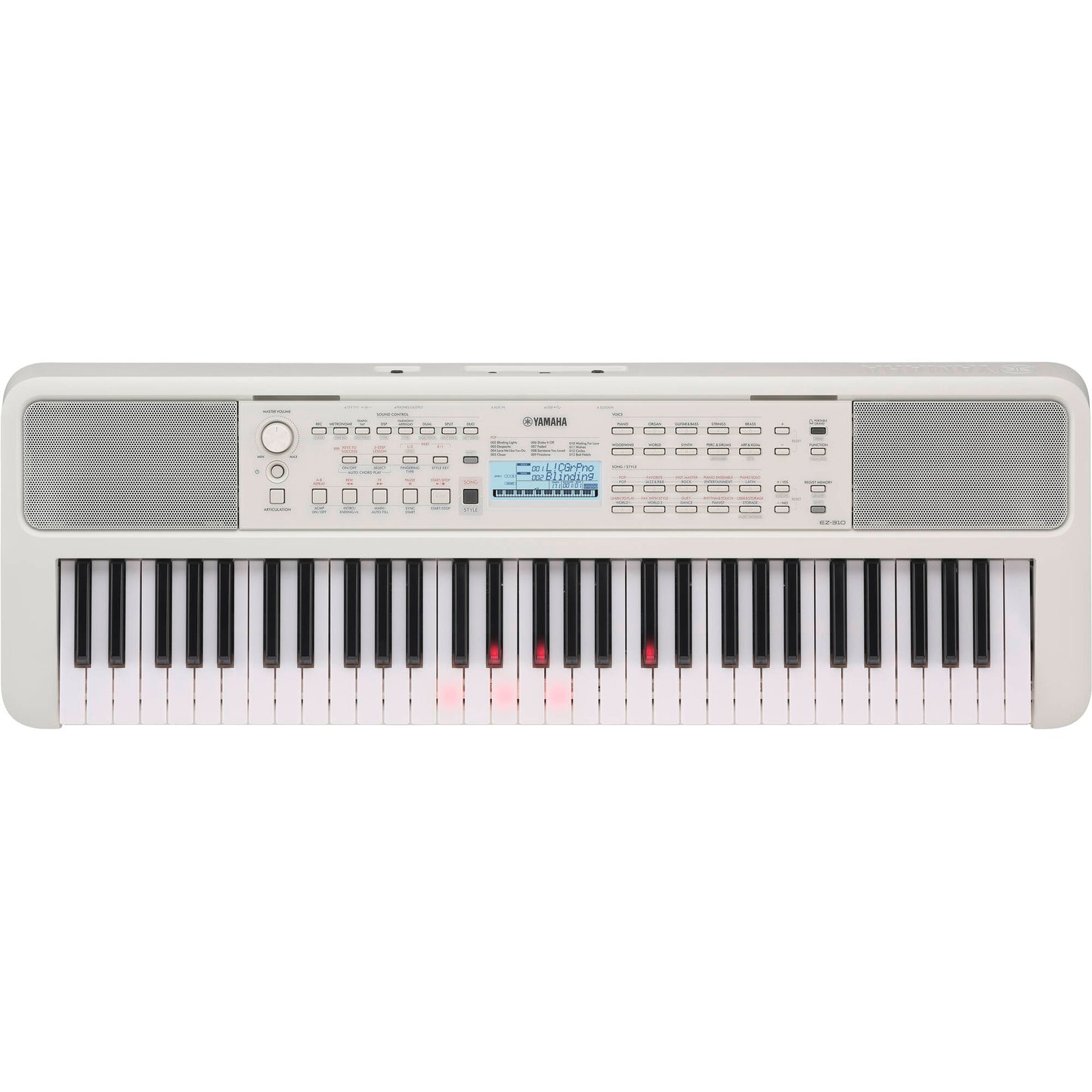 Yamaha EZ-310 61-Key Touch-Sensitive Portable Keyboard with Lighted Keys