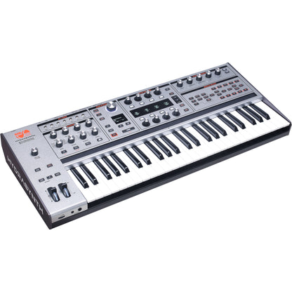 ASM Hydrasynth Keyboard 8-Voice Digital Wave-Morphing Synthesizer - Limited-Edition Silver