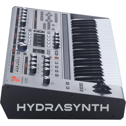 ASM Hydrasynth Keyboard 8-Voice Digital Wave-Morphing Synthesizer - Limited-Edition Silver