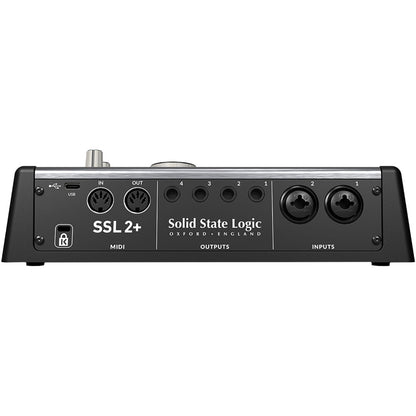 Solid State Logic SSL2+ MKII 2x4 USB-C Audio Interface
