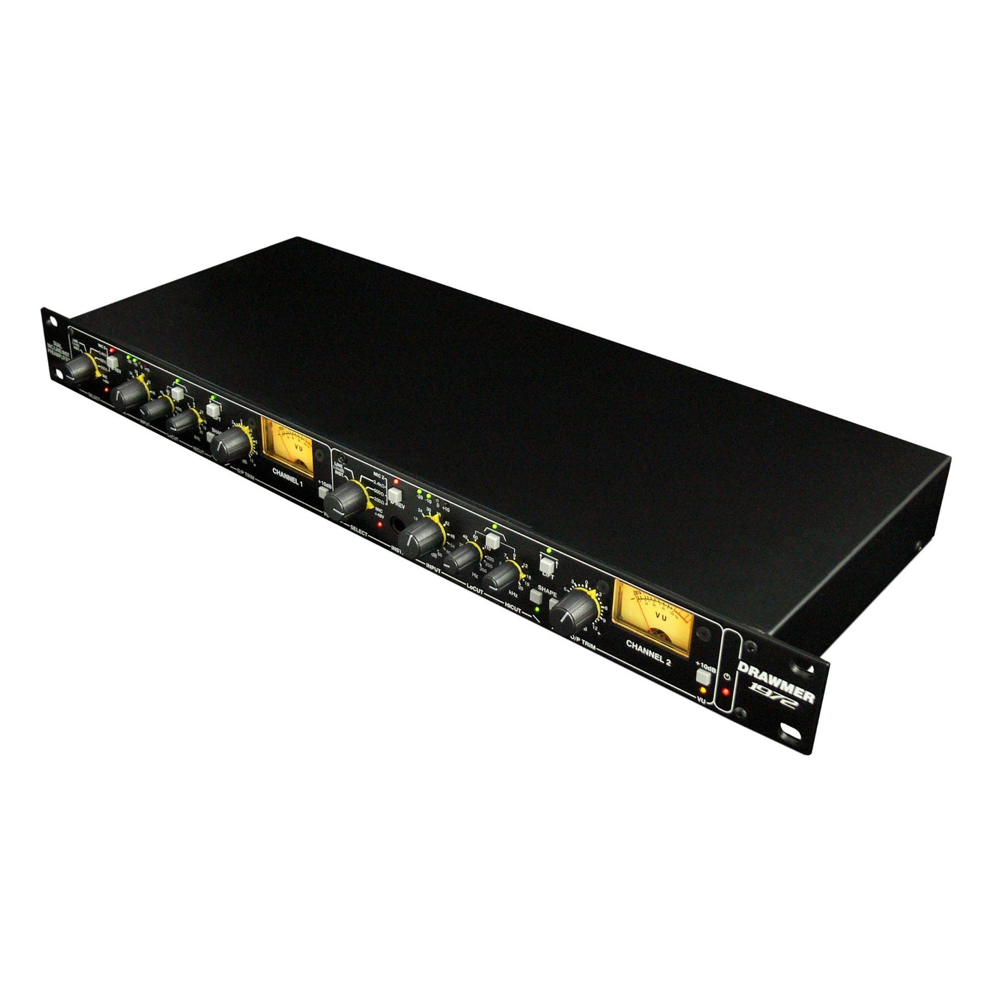 Drawmer 1972 Dual Mic, Line and Instrument Preamplifier