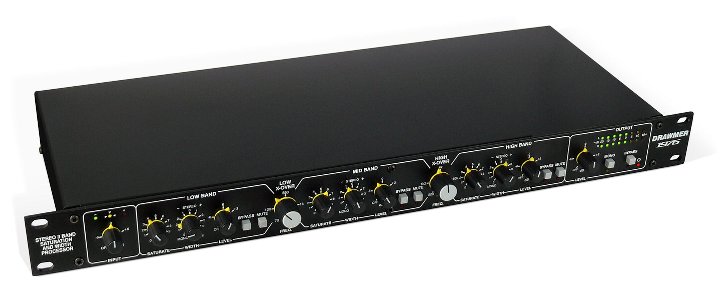 Drawmer 1976 Stereo 3-Band Saturation & Width Process