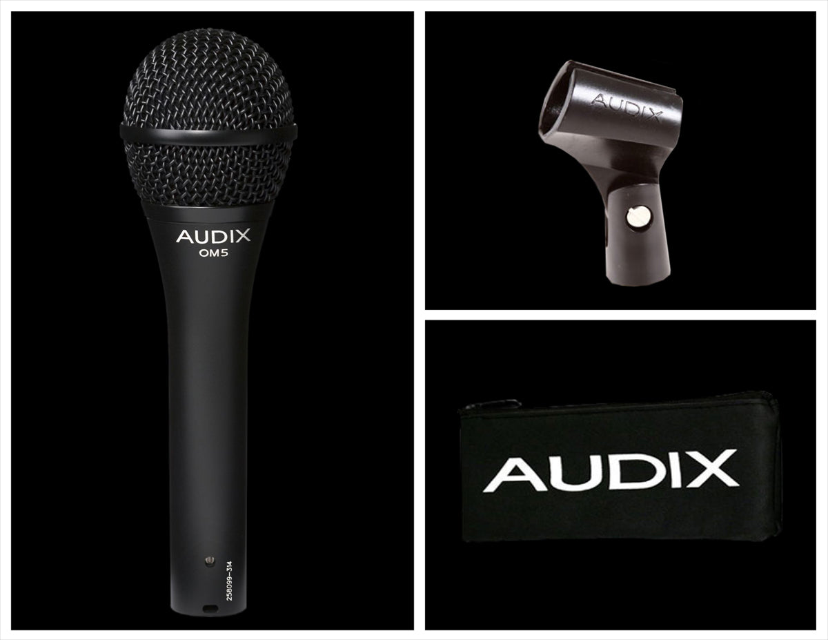 Audix OM5 Dynamic Hypercardiod Vocal Microphone