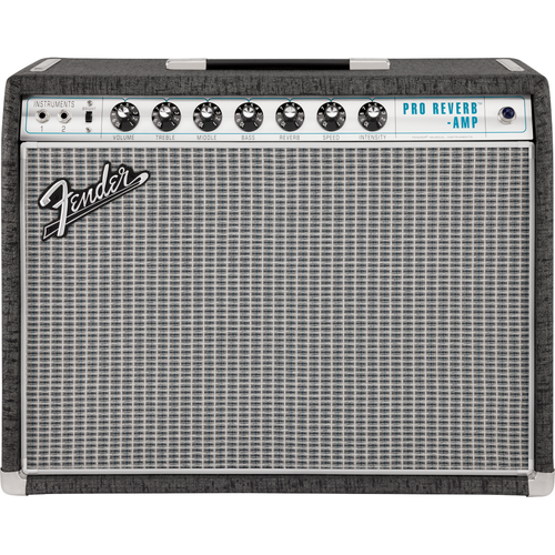 Fender FSR ’68 Custom Pro Reverb 40-Watt Combo Amp, 120V - Pewter Redback