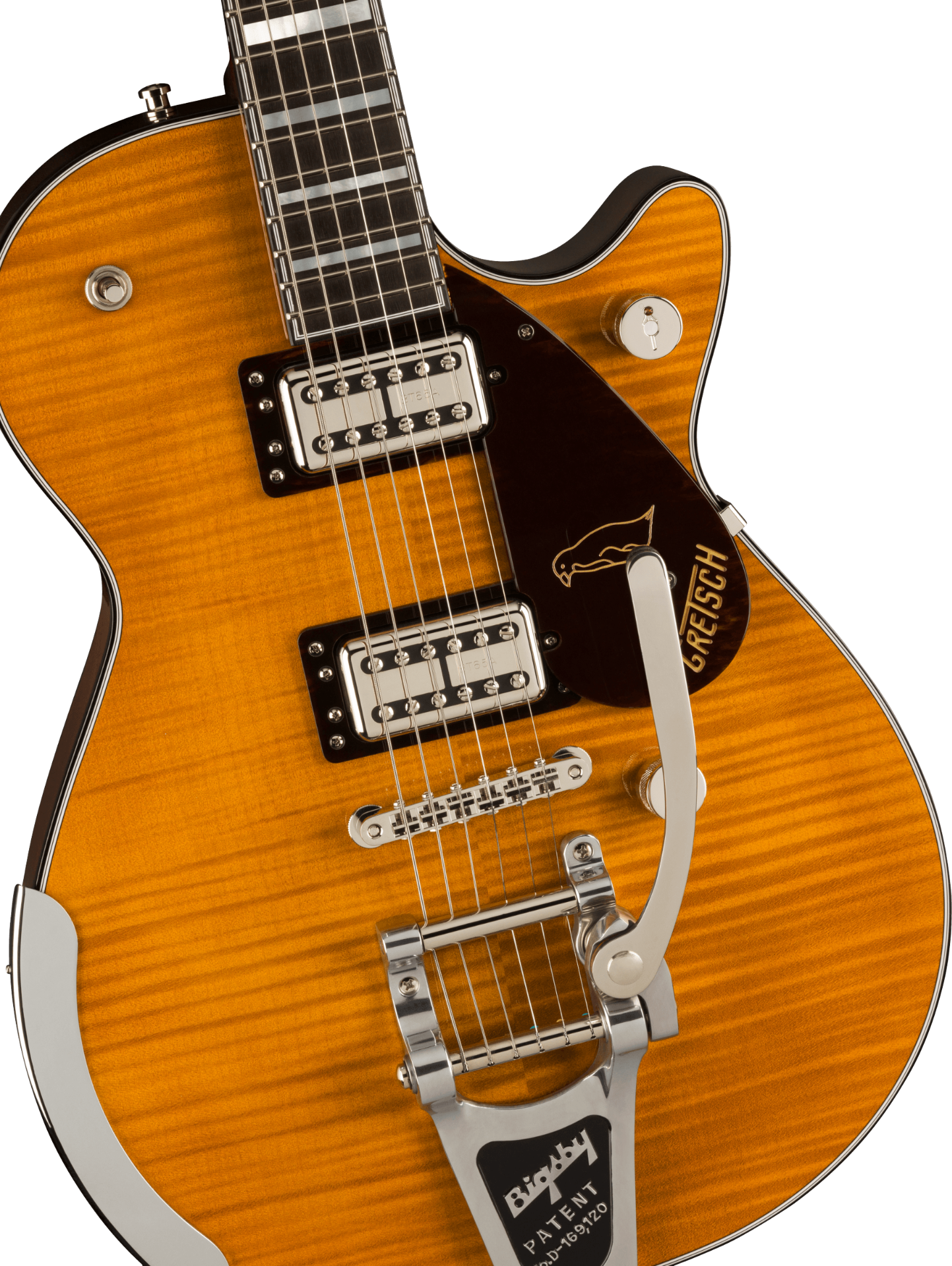 Gretsch  Nigel Hendroff Signature Penguin Electric Guitar - Amber Flame