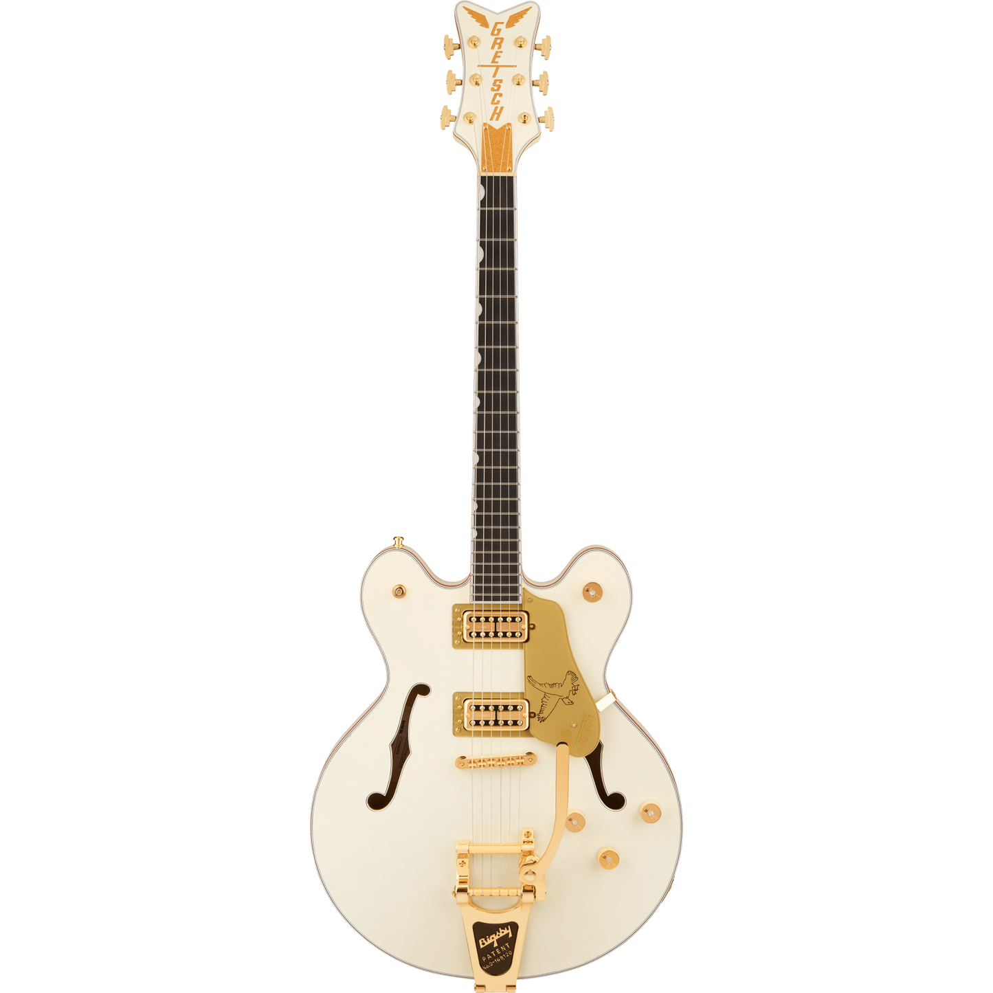 Gretsch Falcon Center Block LTD Electric Guitar - Ebony Fingerboard, Vintage White