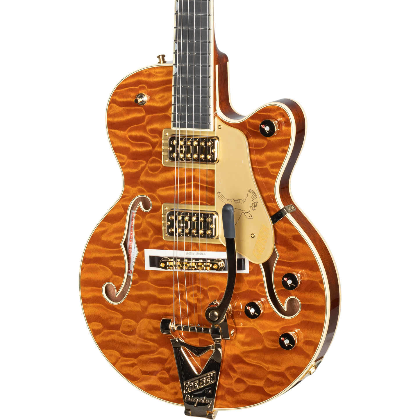 Gretsch Limited Edition Falcon Center Block Jr. Electric Guitar - Roundup Orange