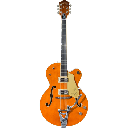 Gretsch G6120T-BSSMK Brian Setzer Signature Nashville® Hollow Body '59 “Smoke” Electric Guitar, Smoke Orange