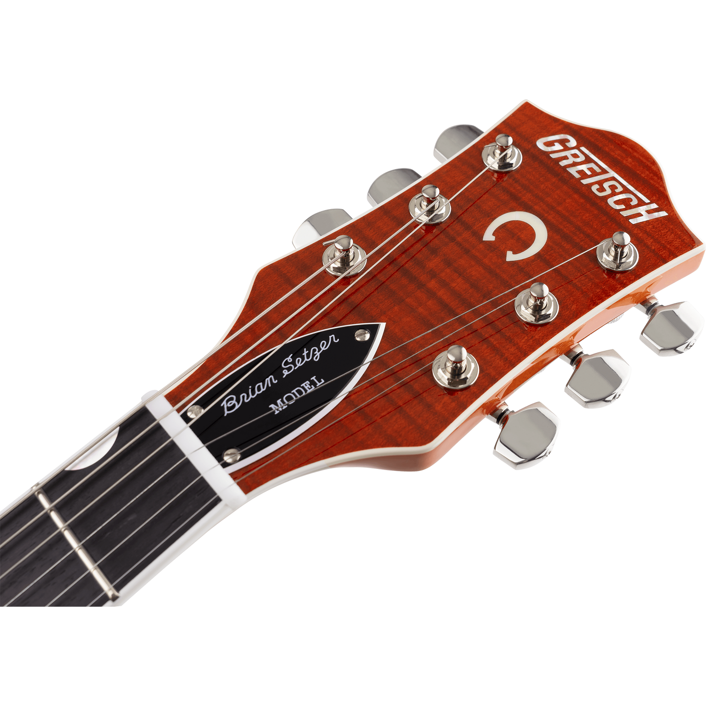 Gretsch G6120TFM-BSNV Brian Setzer Signature Nashville® Electric Guitar w/ Bigsby®, Orange Stain