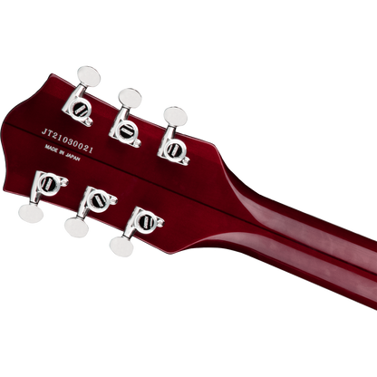 Gretsch G6119T-ET Players Edition Tennessee Rose™ Electrotone Hollow Body Electric Guitar, Dark Cherry Stain