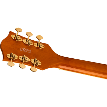 Gretsch Synchromatic Nashville Hollow Body Electric Guitar - 50's Orange Stain