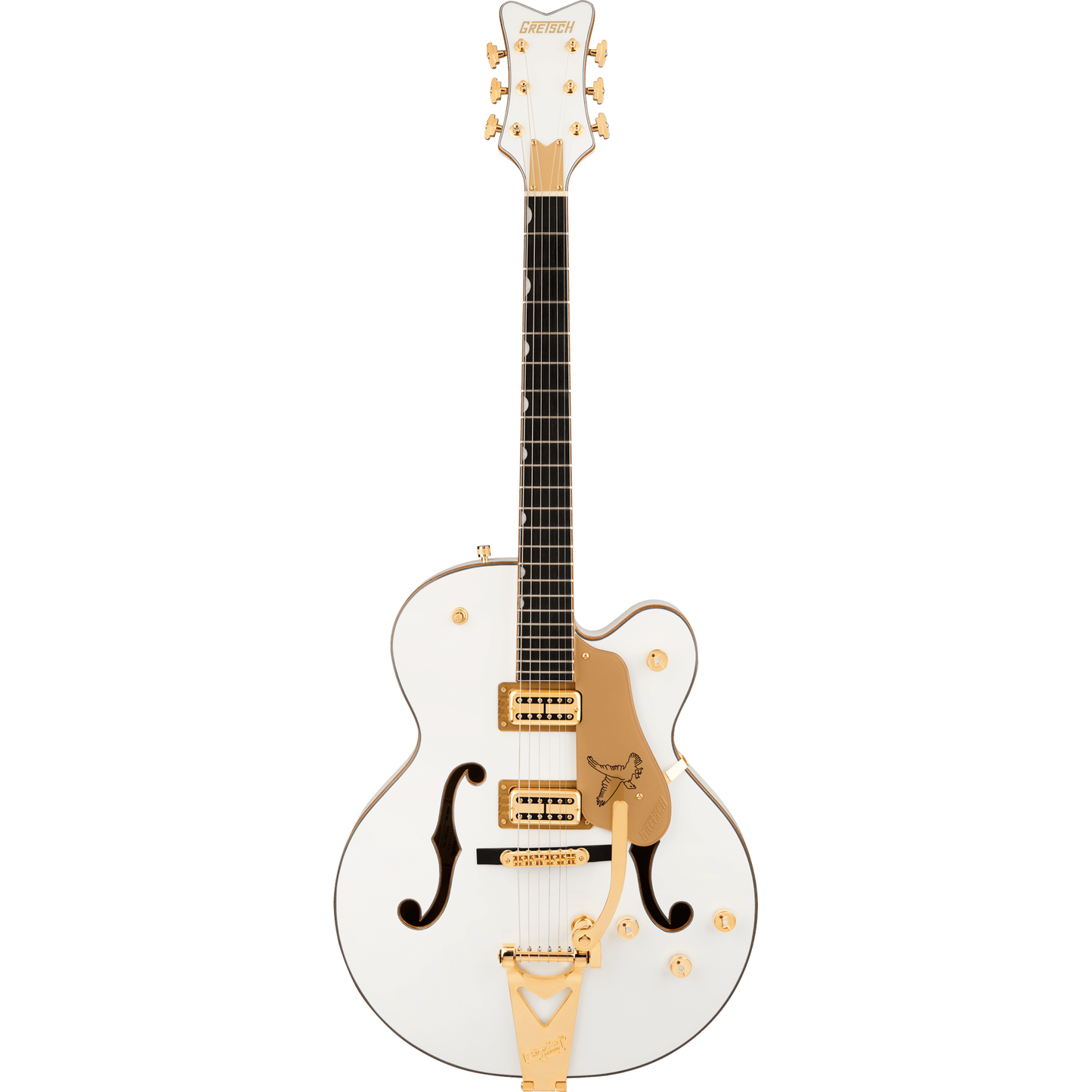 Gretsch Synchromatic Falcon Hollow Body Electric Guitar - Snowcrest White