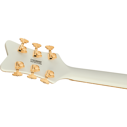 Gretsch Synchromatic Falcon Hollow Body Electric Guitar - Snowcrest White