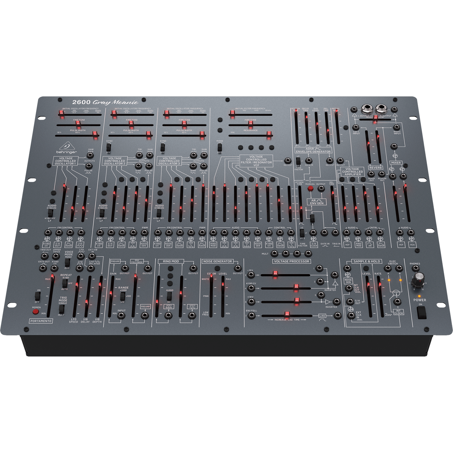 Behringer 2600 Gray Meanie Limited-Edition Analog Semi-modular Synthesizer