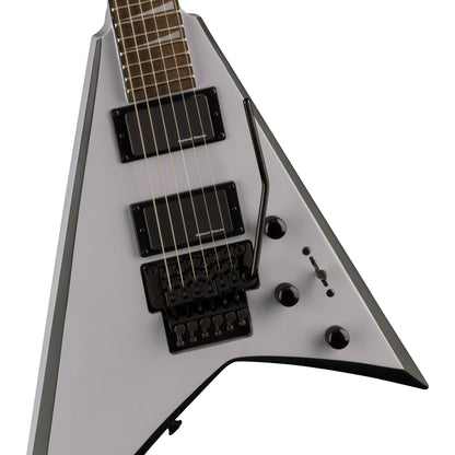 Jackson X Series Rhoads RRX24 Electric Guitar, Battleship Gray w/ Black Bevels
