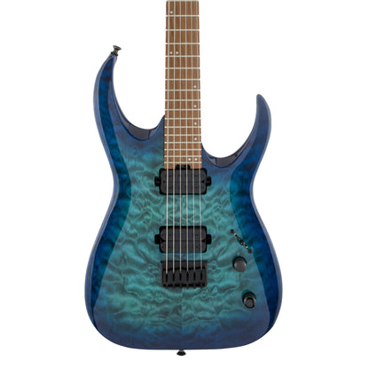 Jackson Pro Series Misha Mansoor Juggernaut HT6QM Electric Guitar, Chlorine Burst